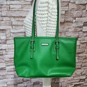 Dana Buchman Green Tote Bag